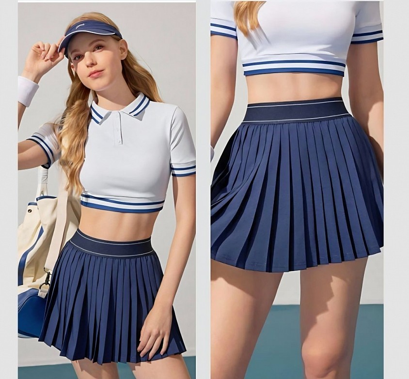 Falda deportivo / Color: Azul / Talla S / Precio: 22$